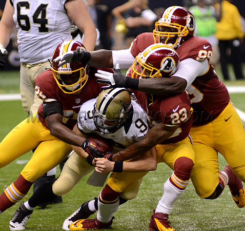 Drew Brees New Orleans Saints NFL Washington Redskins
