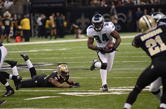 Philadelphia Eagles running back Bryce Brown