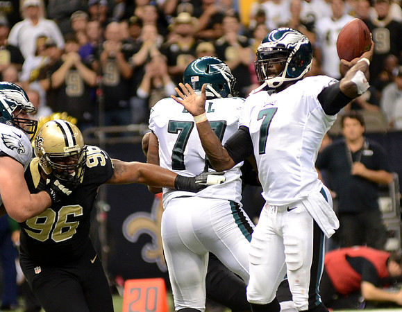 Eagles QB Michael Vick: I am out there as a competitor trying to win.