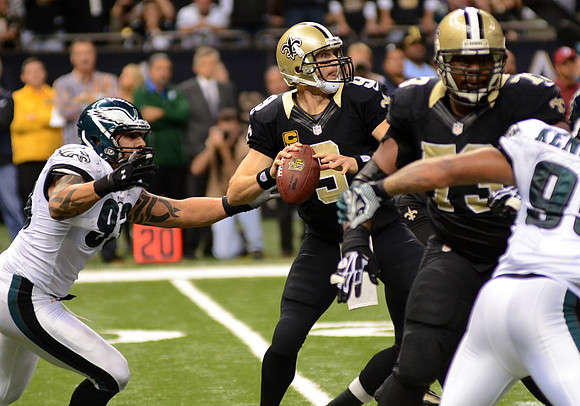 New Orleans Saints quarterback Drew Brees