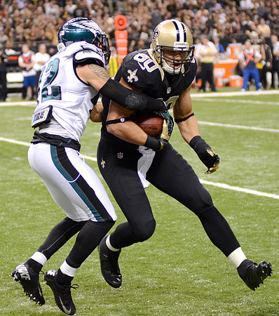 New Orleans Saints tight end Jimmy Graham: I definitely think tonight was a step forward for me.