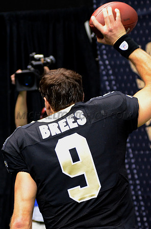 New Orleans Saints quarterback Drew Brees